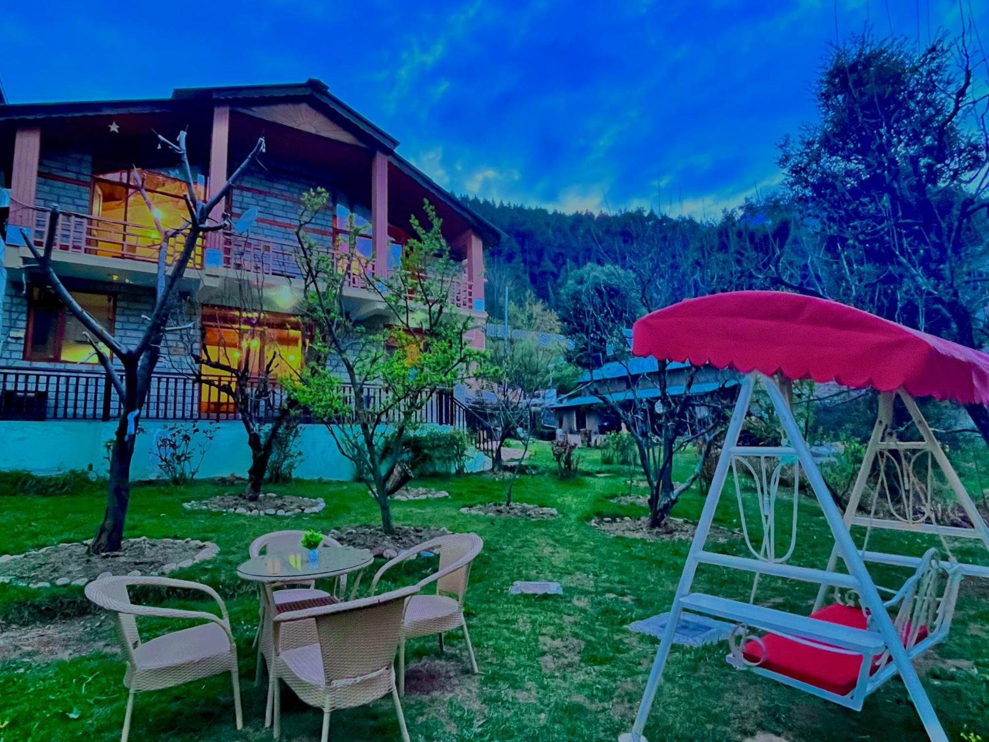 Nature Valley View Resort Manali 2 Bedrooms Luxury Cottages And Valley View Exteriör bild